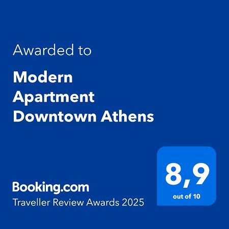 Modern Apartment Downtown Атина Екстериор снимка
